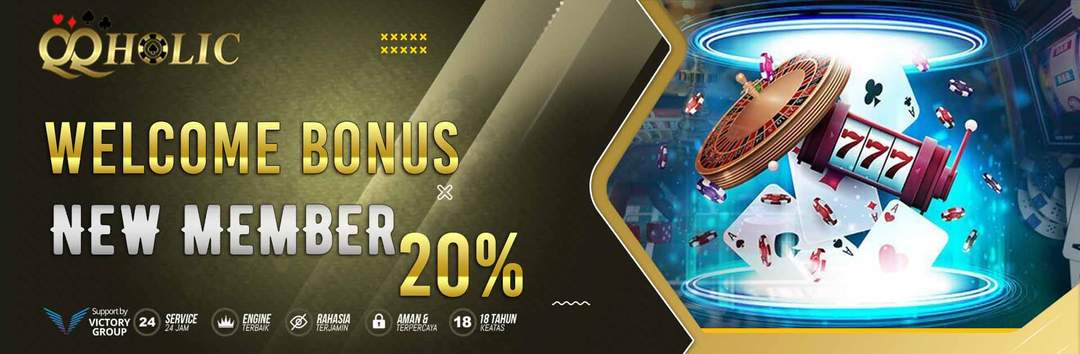 WELCOME BONUS 20%